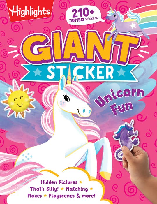 Unicorn Fun Giant Sticker