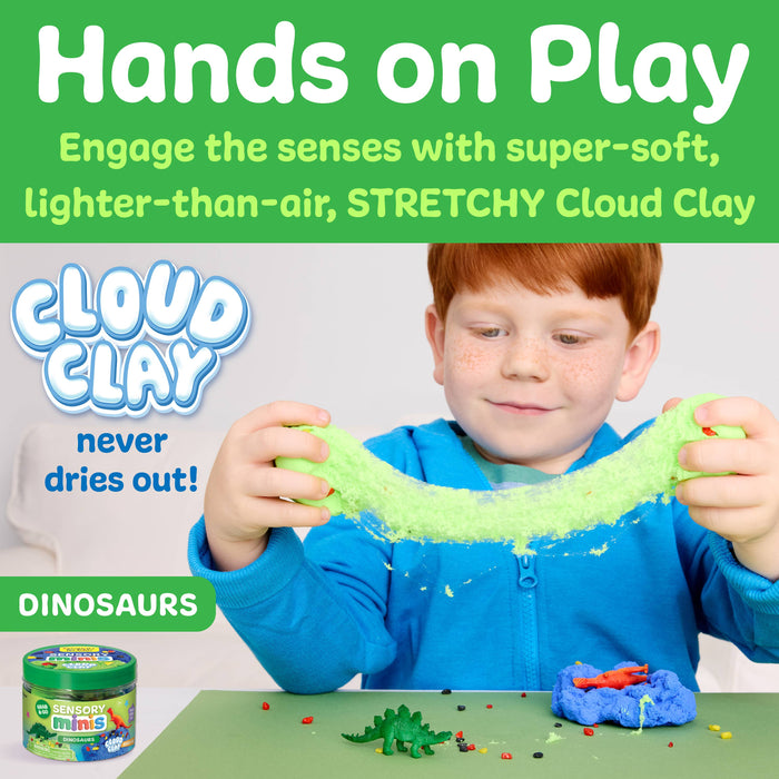 Dinosaur Theme, Sensory Mini Play Kit Jar