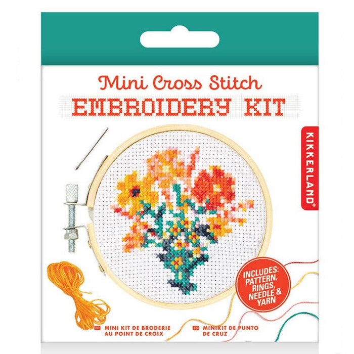 Flowers Mini Cross Stitch