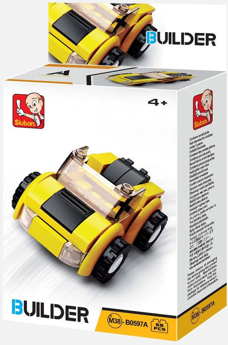 Builder Cars Brick Set