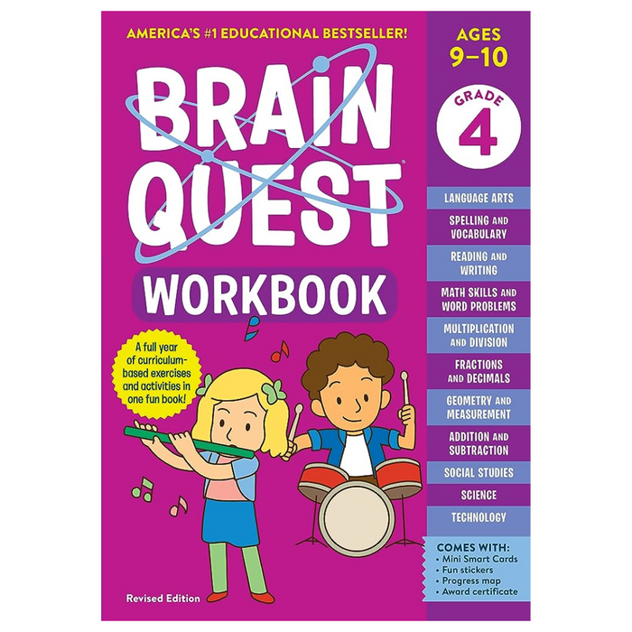 Brain Quest 4 Workbook