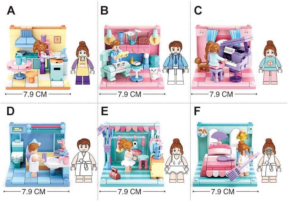 Mini-Handicraft Home Brick Kit