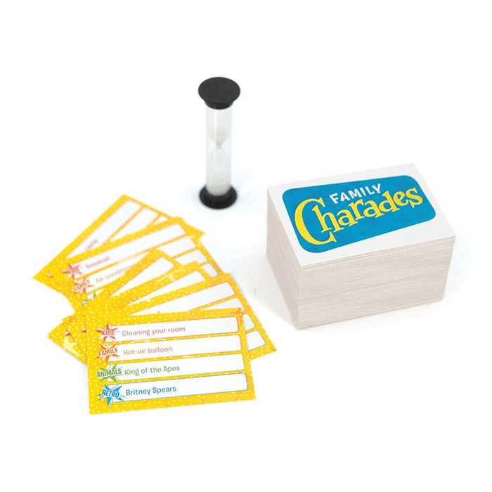 Family Charades Retro Design