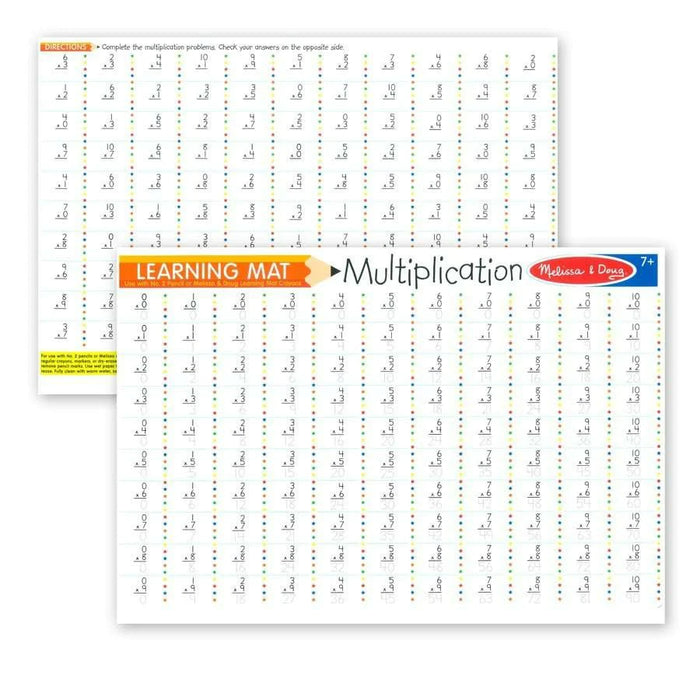 Multiplication Method Mat Multiplication Problems Write-A-Mat — Nature's Workshop Plus