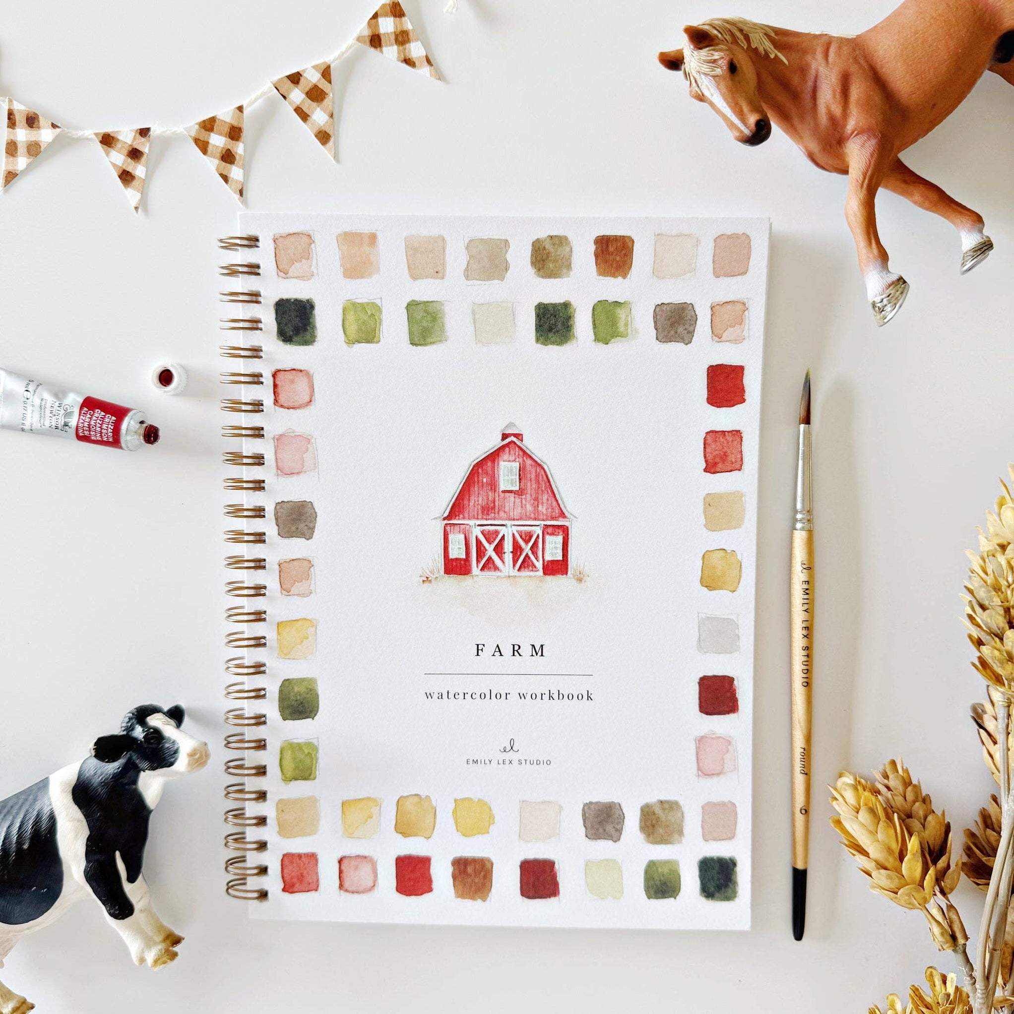 Farm Watercolor Workbook — Nature's Workshop Plus