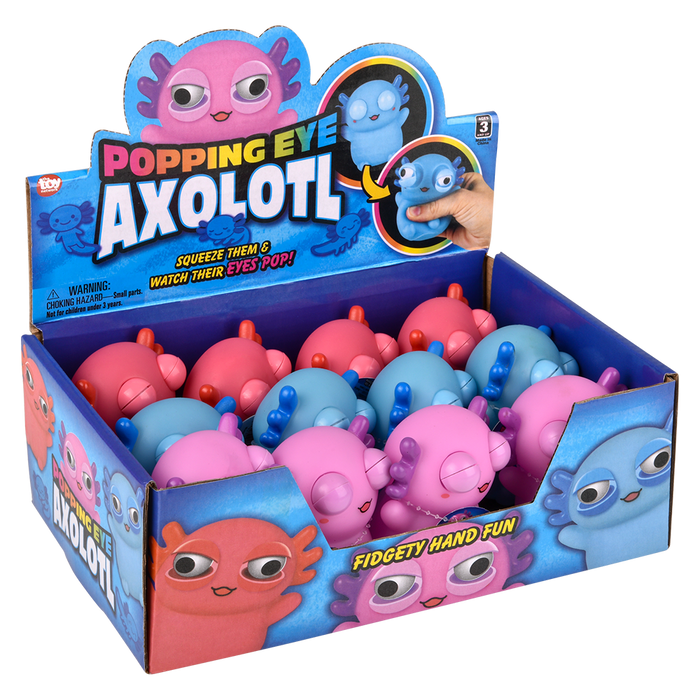 3" Popping Eye Axolotl