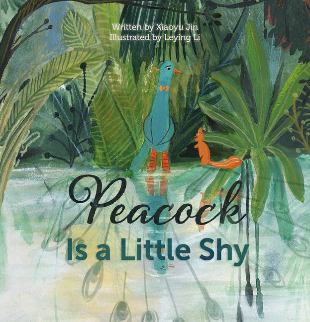 Peacock Is A Little Shy