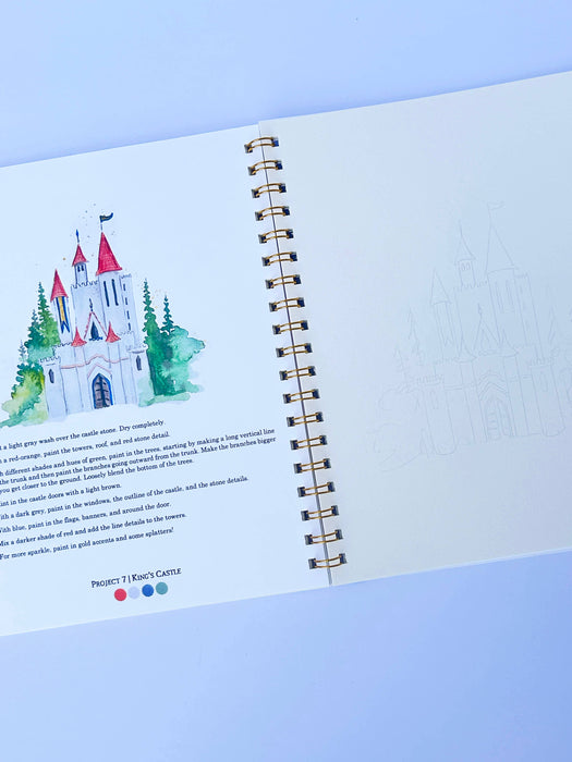 Fairytale Watercolor Workbook