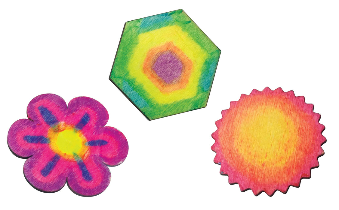 6 Neon Chunky Gel Crayons