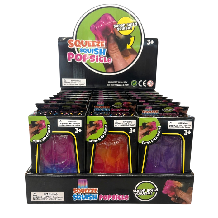 Popsicle Jelly Toy 24ct PDQ