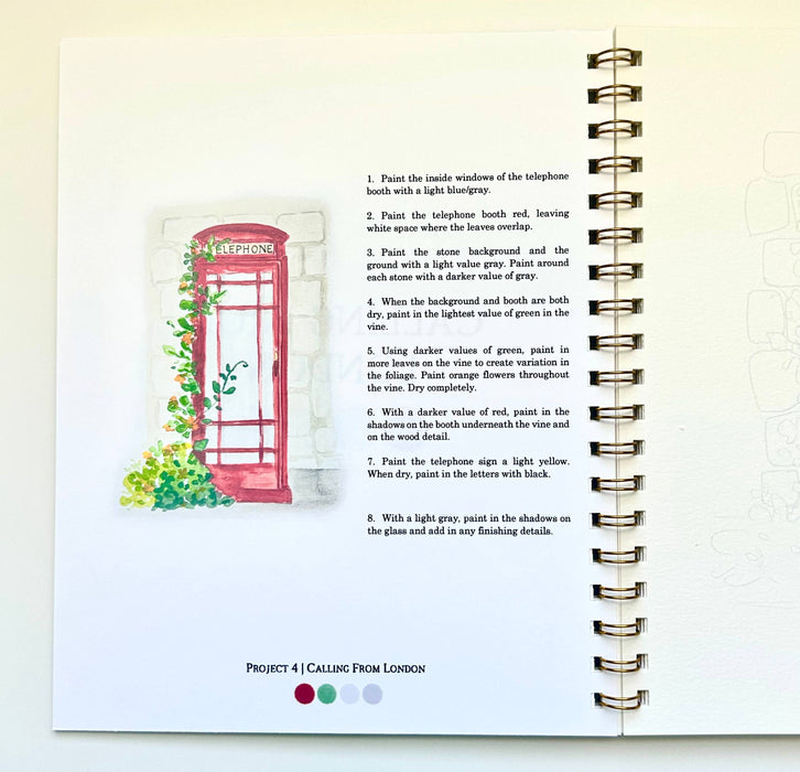 Travelers Watercolor Workbook