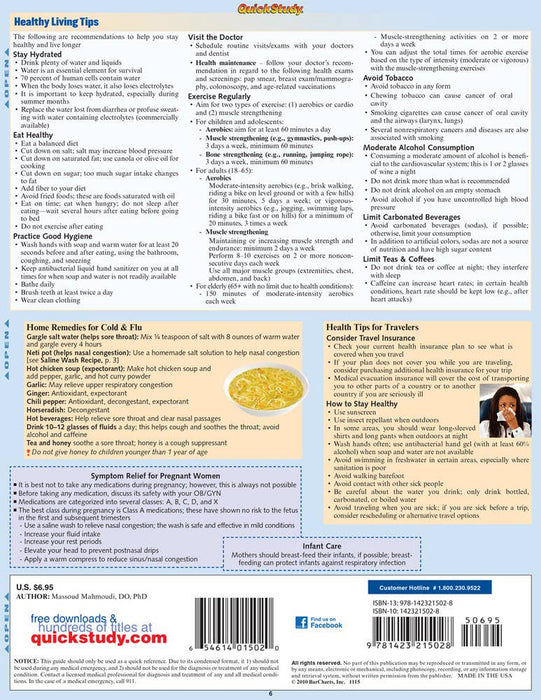 Cold & Flu Reference Guide