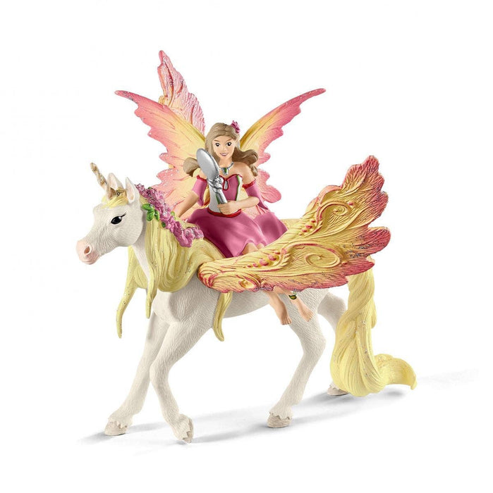 Fairy Feya With Pegasus Unicorn