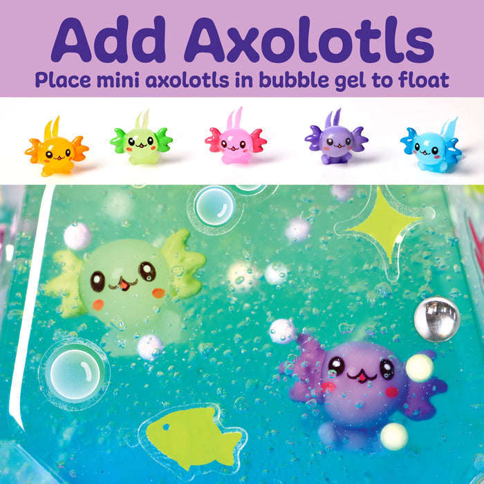 Make an Axolotl Glowing Aquarium