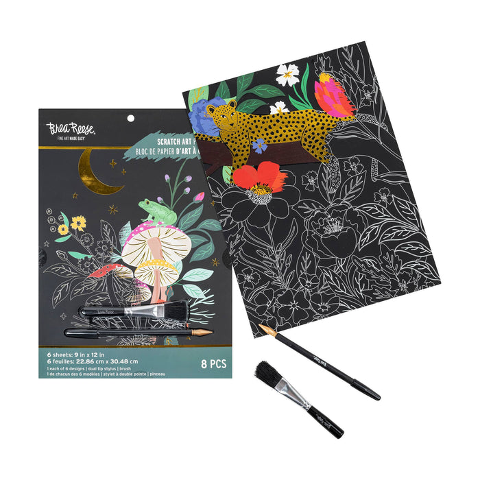 Mythical Animals Scratch Art Pad