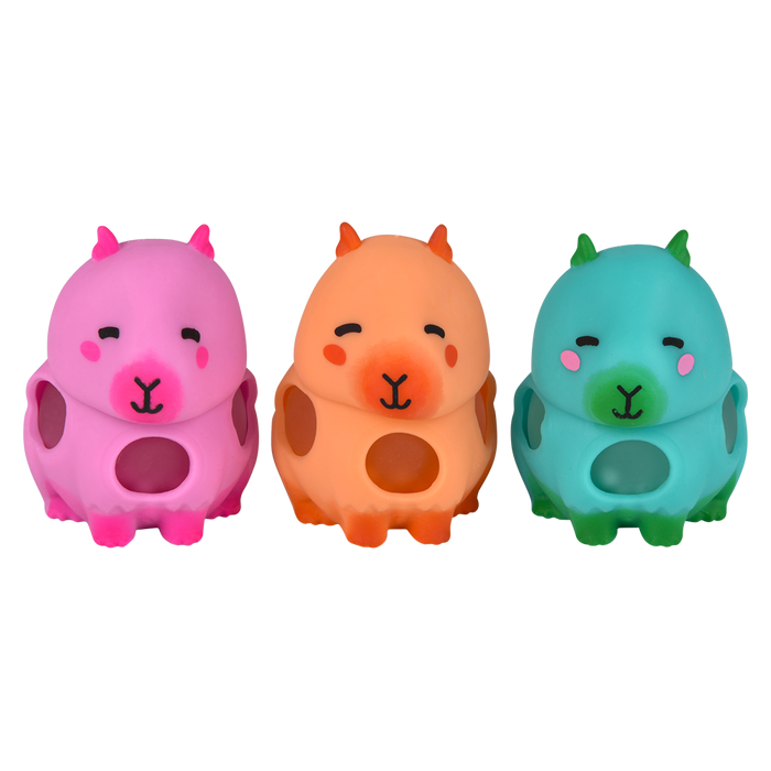 3.5" Squeezy Bead Capybara