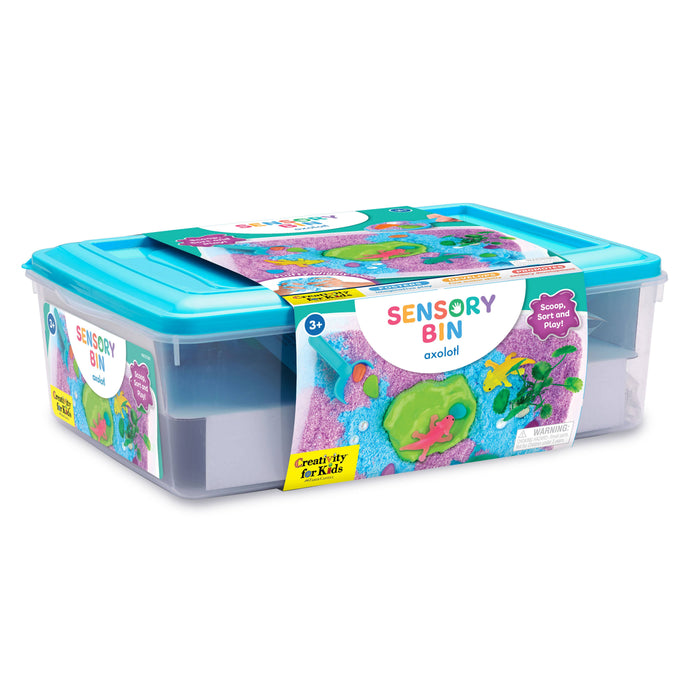 Axolotl Sensory Bin