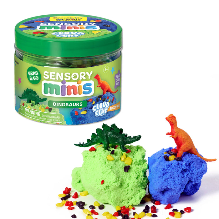 Dinosaur Theme, Sensory Mini Play Kit Jar