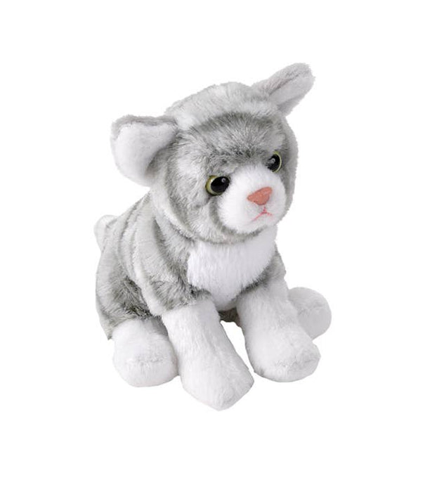 5" Grey Tabby Cat