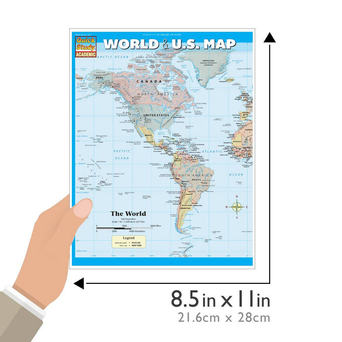 World & U.S. Map Reference Guide