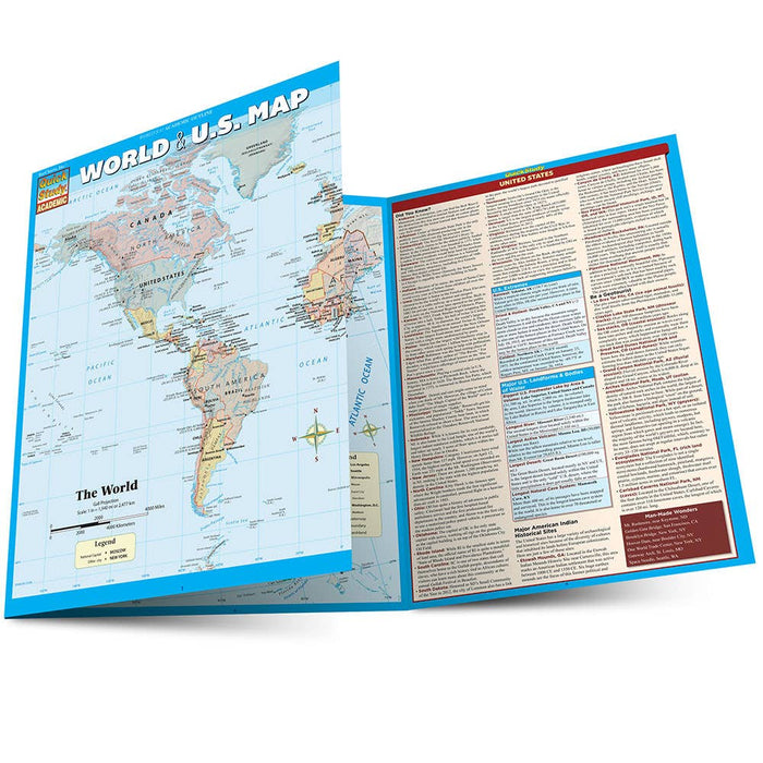 World & U.S. Map Reference Guide