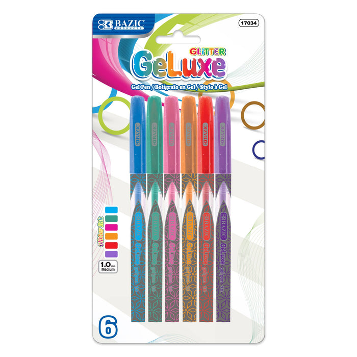 6 Color Gel Roller Pen