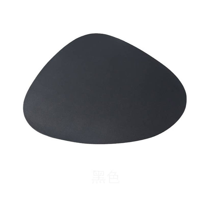 Leather Placemats for Table, Heat resistant Nonslip: Brown