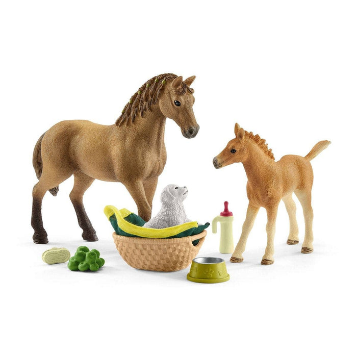 Sarah's Baby Animal Care Horse Playset