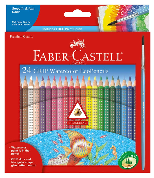 24 Grip Watercolor Pencils