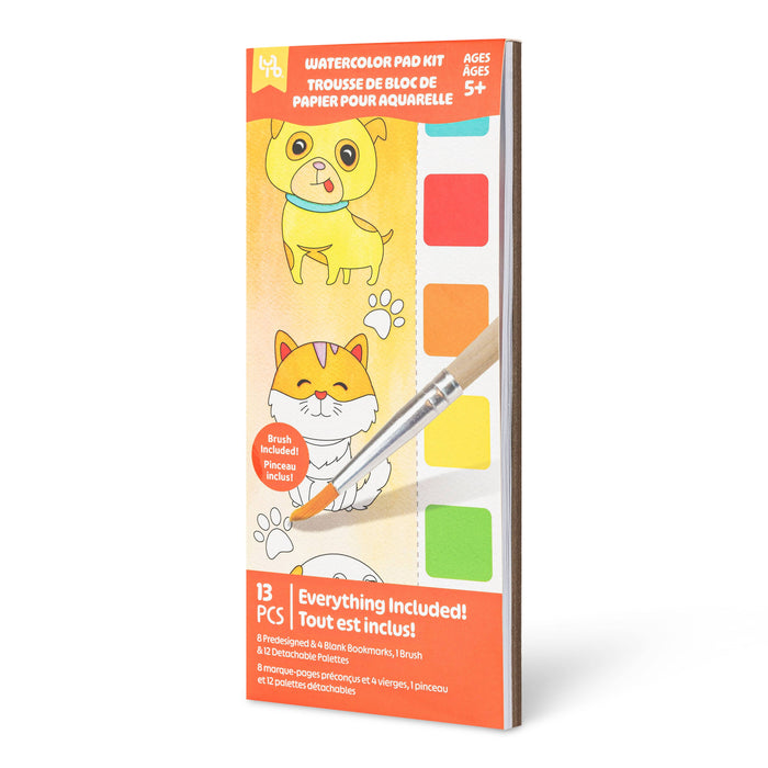 Pets Watercolor Bookmarks