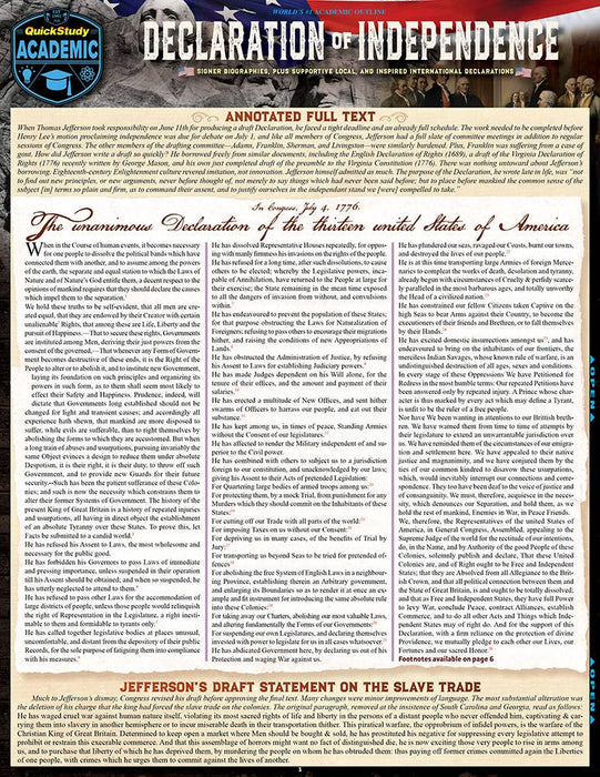 Declaration of Independence Guide