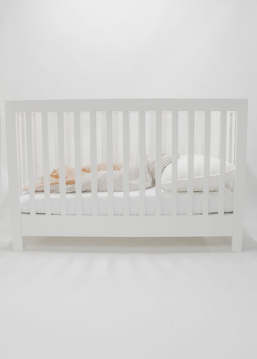 Chestnut Gingham Quilted Blanket