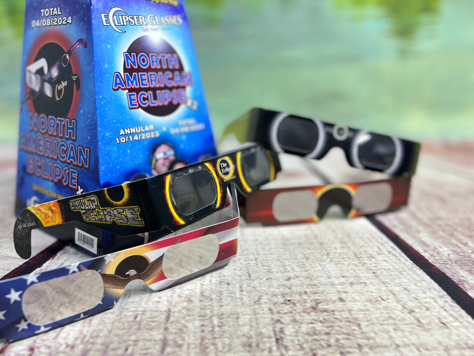 Eclipser Wrapped Paper Glasses