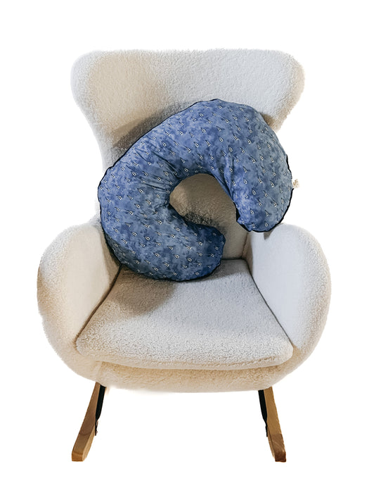 Sailboat Nursing Pillow Cover