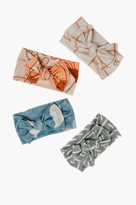 Droplet Bow Headwrap