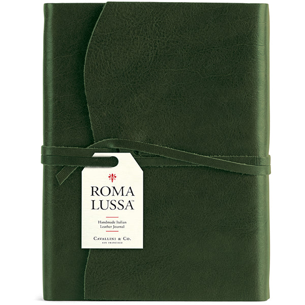 Green 5x7 Roma Lussa Journal