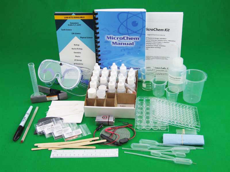 Microscience Kit MicroChem experiment Lab Kit — Nature's Workshop Plus