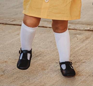 LLB Eyelet Knee High Socks (2 pairs in each order)