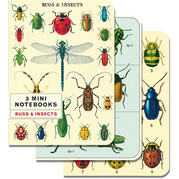 Bugs & Insects Mini Notebooks