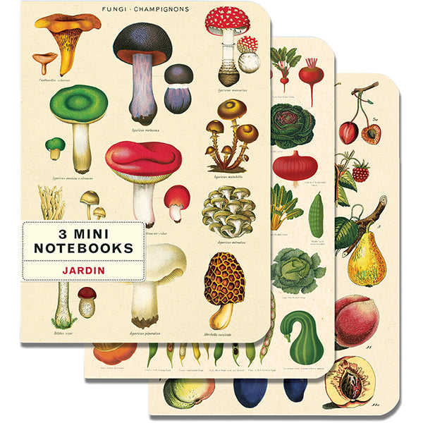 Mushrooms Mini Notebooks
