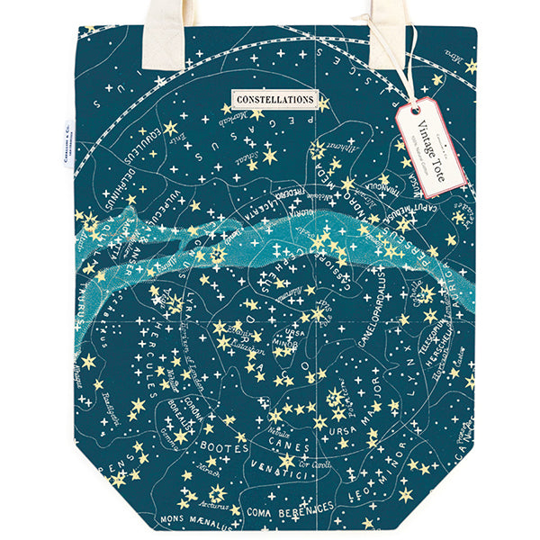 Celestial Vintage Tote Bag