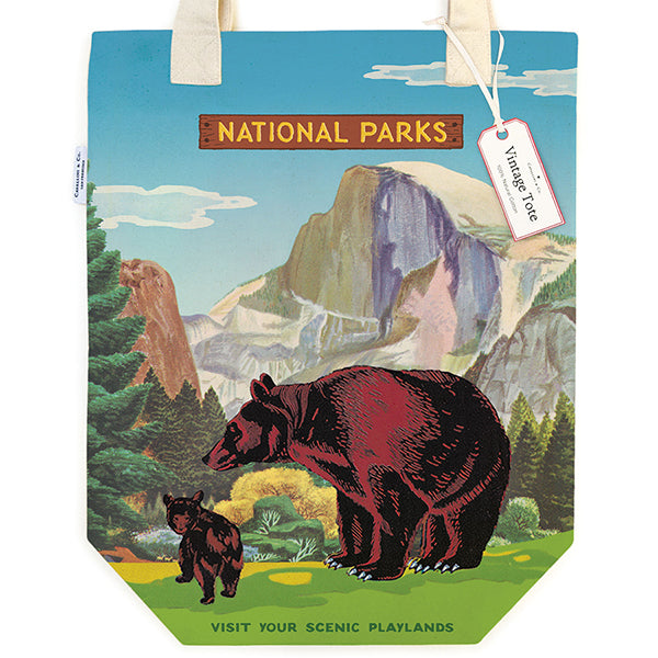 National Parks Vintage Tote Bag