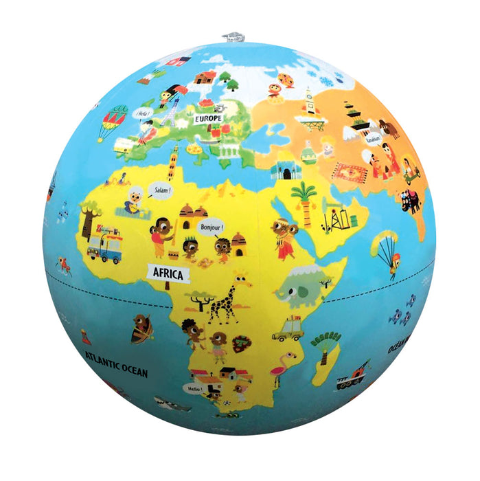 12" Inflatable Globe - Tiny Travelers