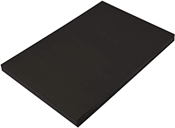 Black Const. Paper - 1/4 sheet