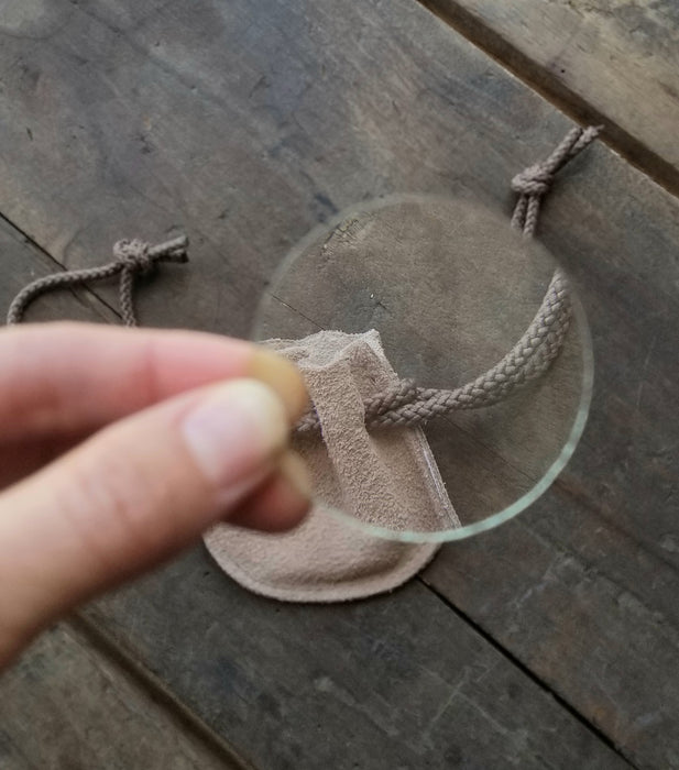 Magnifying Glass Lens w/Pouch