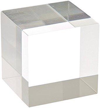 Acrylic cube prism