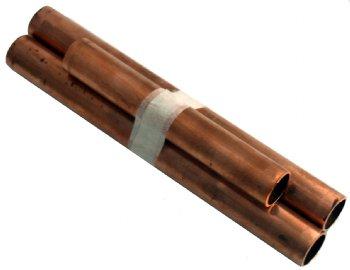 Copper Pipe - Set of 2-6" pcs & 1-4" pc