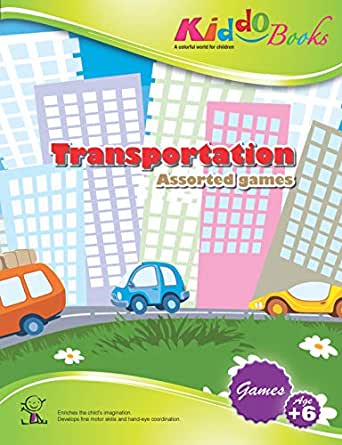 Transportation Kids Assorted Games Books