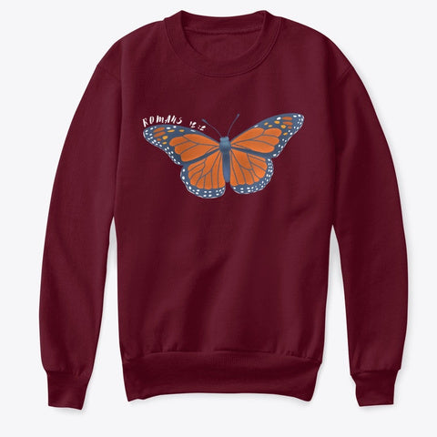 Romans 12:2 Butterfly Shirt Not Sold out.