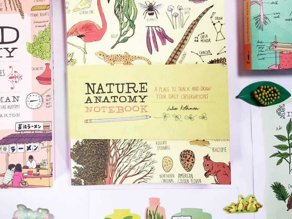 Nature Anatomy Sticker Book - Mini Mad Things